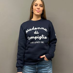Felpa unisex<br>Blu royal/Bianco